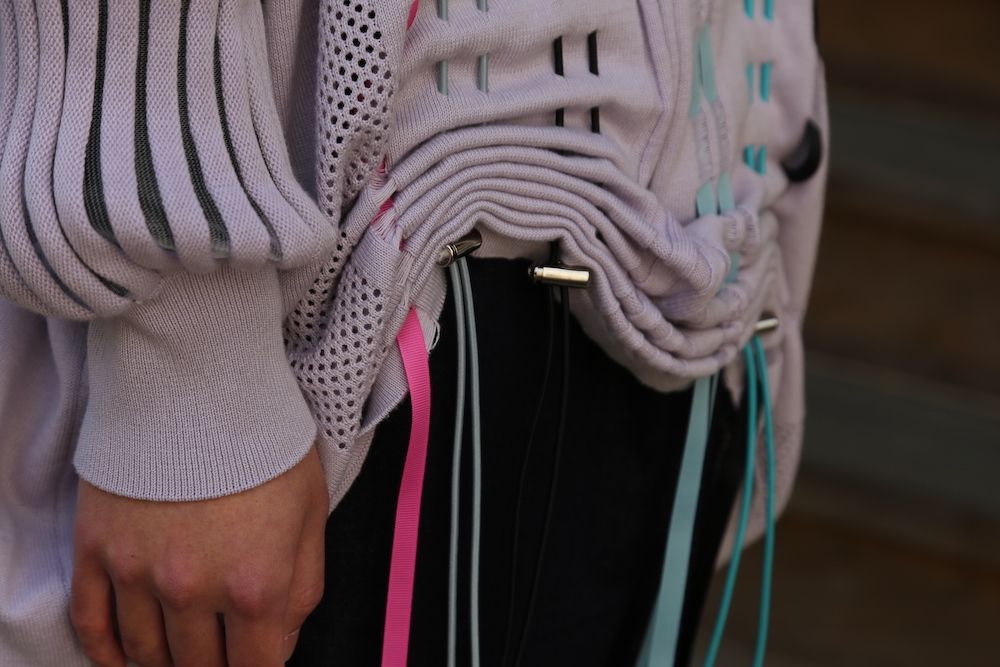 KIDILL×rurumu Drawcord Knit Pullover(KL495) style 2021.02.28 KIDILL×rurumu Drawcord Knit Pullover(KL495) style 2021.02.28