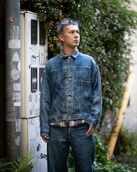 アイジュンヤワタナベマン 26SS Levi's×BerBerJin 転写デニムプリントジャケット(WQ-J904-100)☆5月15日(金)発売！