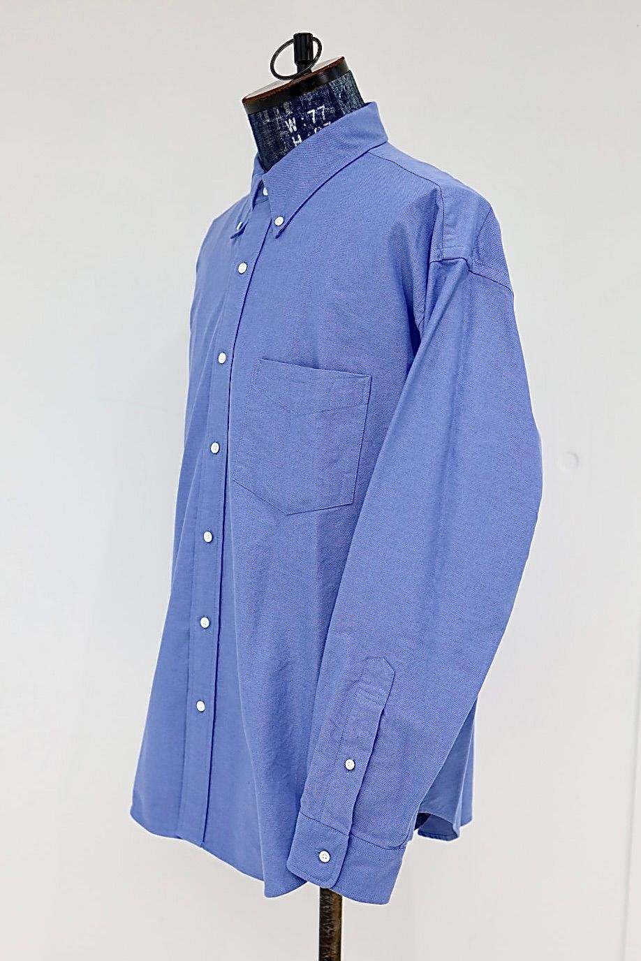 グラフペーパー26SS Oxford L/S B.D Box Shirt (GM261-50020B)SAX☆1月10日(土)発売！