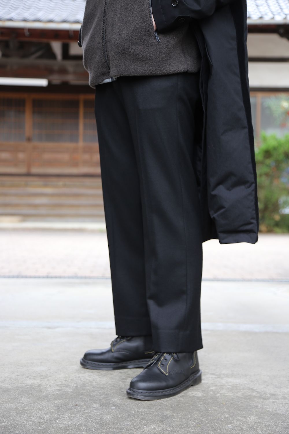 COMME DES GARCONS HOMME 新作CdGH綿ナイロンウェザーコート style.2020.11.23.