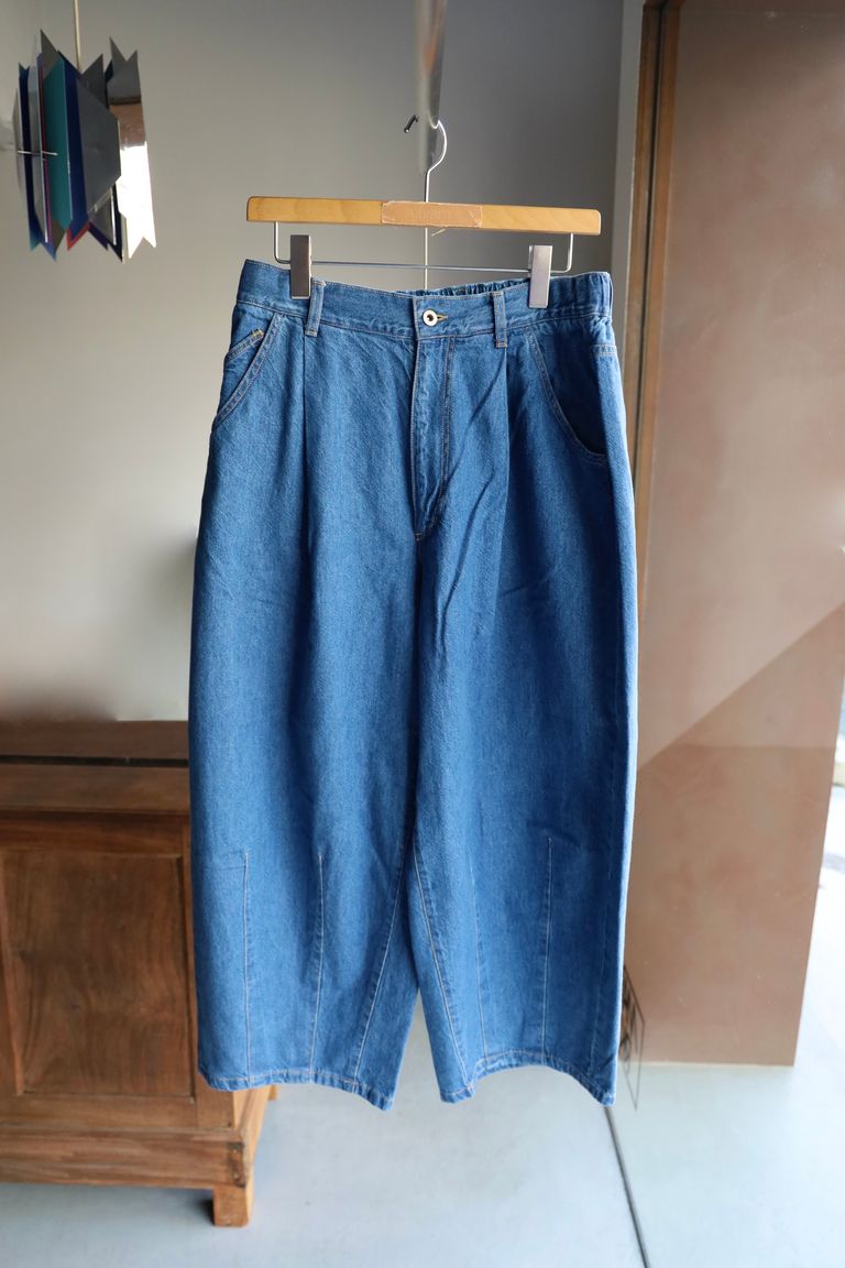 is-ness - イズネス 25SSデニムバルーンパンツDENIM 5PK BALLOON PANTS 