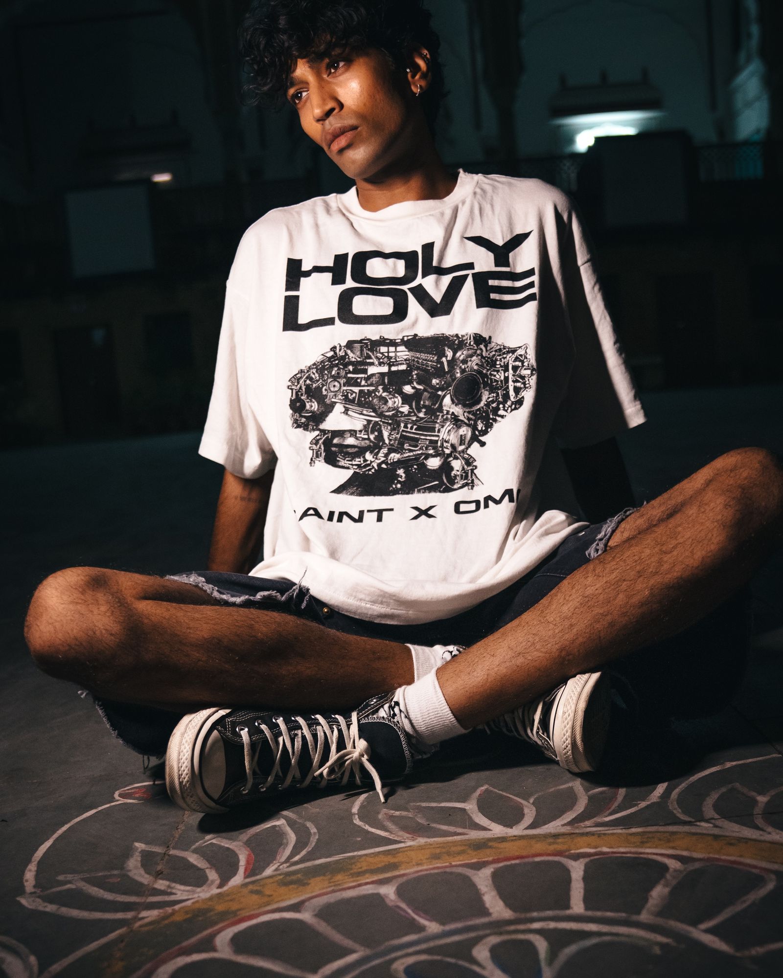 セントマイケル 26SS HOLY LOVE KK_SS T-SHIRT(SM-MK8-0000-C08)WHITE☆4月11日(土)発売！