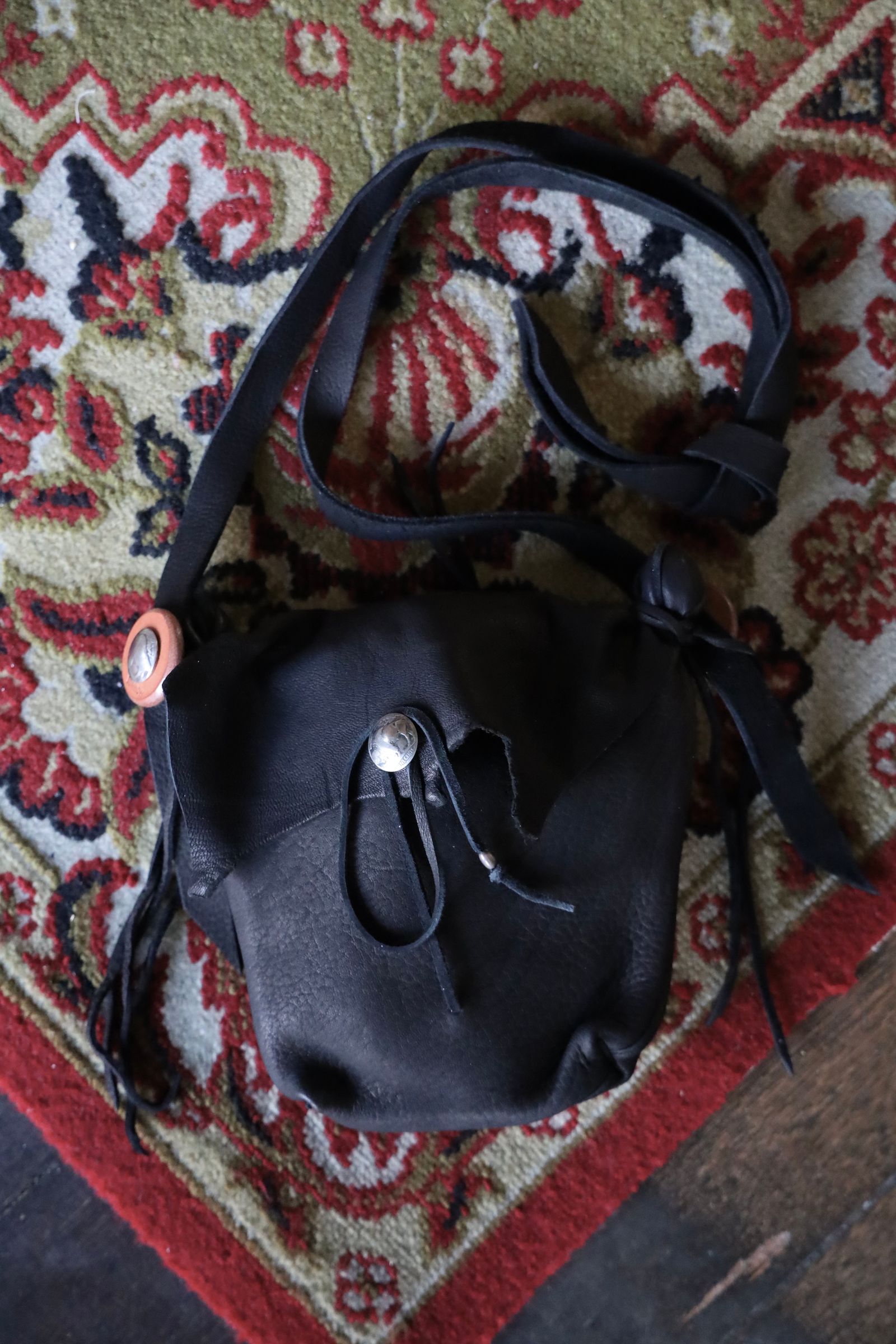 BOW WOW バウワウ バッグDEER SKIN BAG(BW251-SWT)BLACK