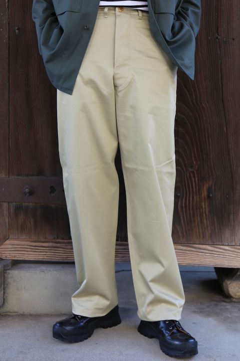Graphpaper Wooly Cotton Military Jacket(GM211-30051) style.2021.2.21.