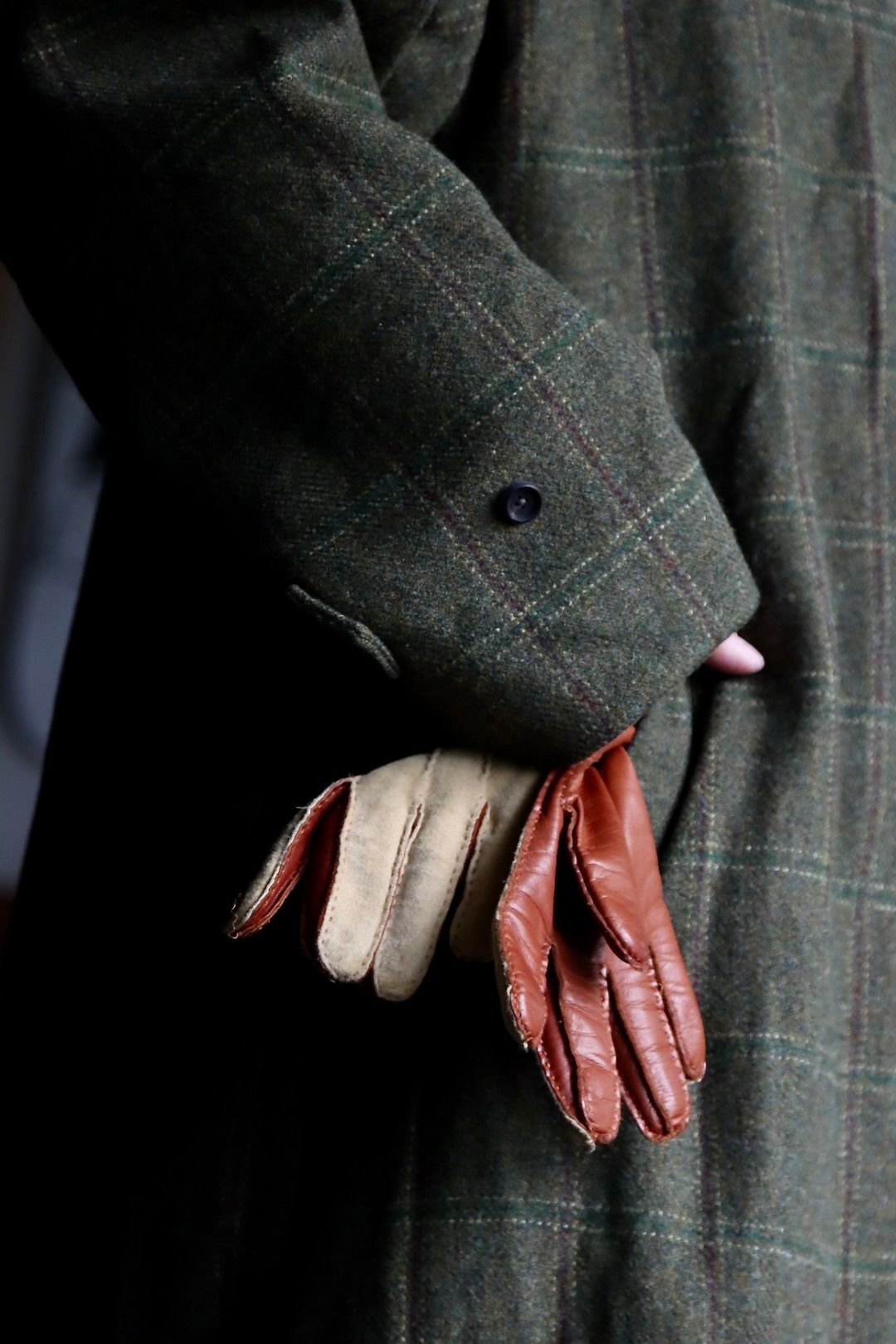 アプレッセ22FW Tweed Balmacaan Coatスタイル2022.10.1.