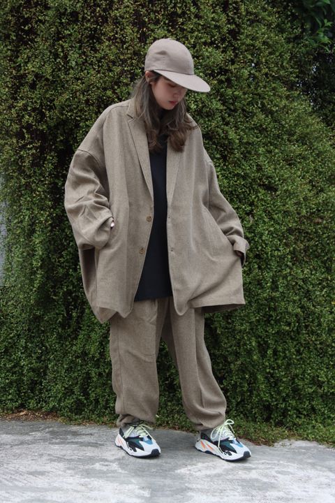 S.F.C-Stripes For Creative- 新作TAILORED SHIRT JACKETセットアップstyle.2023.9.14