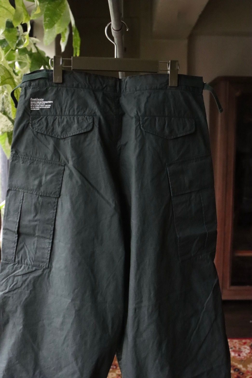 フレッシュサービス WAXED POPLIN FISHING PANTS (FSC253-40118)DARK GREEN★10月4日(土)発売！