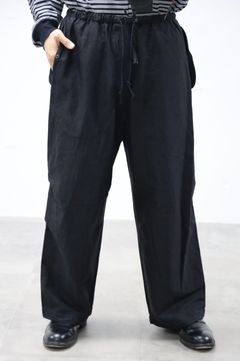 marka 26SS  WIDE OVER PANTS(M26A09PT01C)BLACK☆新作発売！