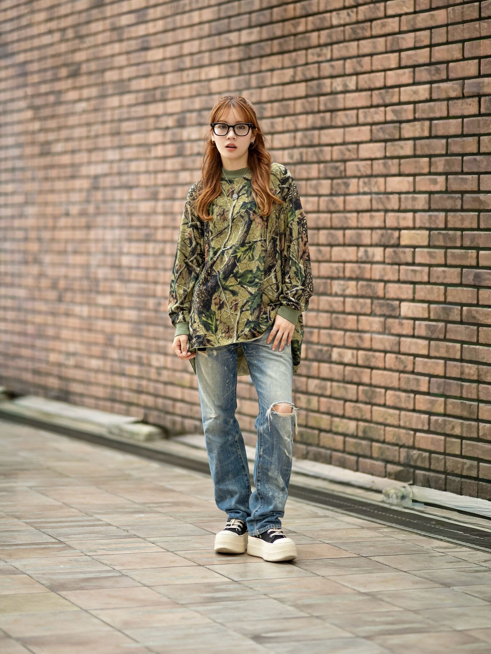 mononoke・made LS T-SHIRT WIDE/CAMO style.2026.8.31