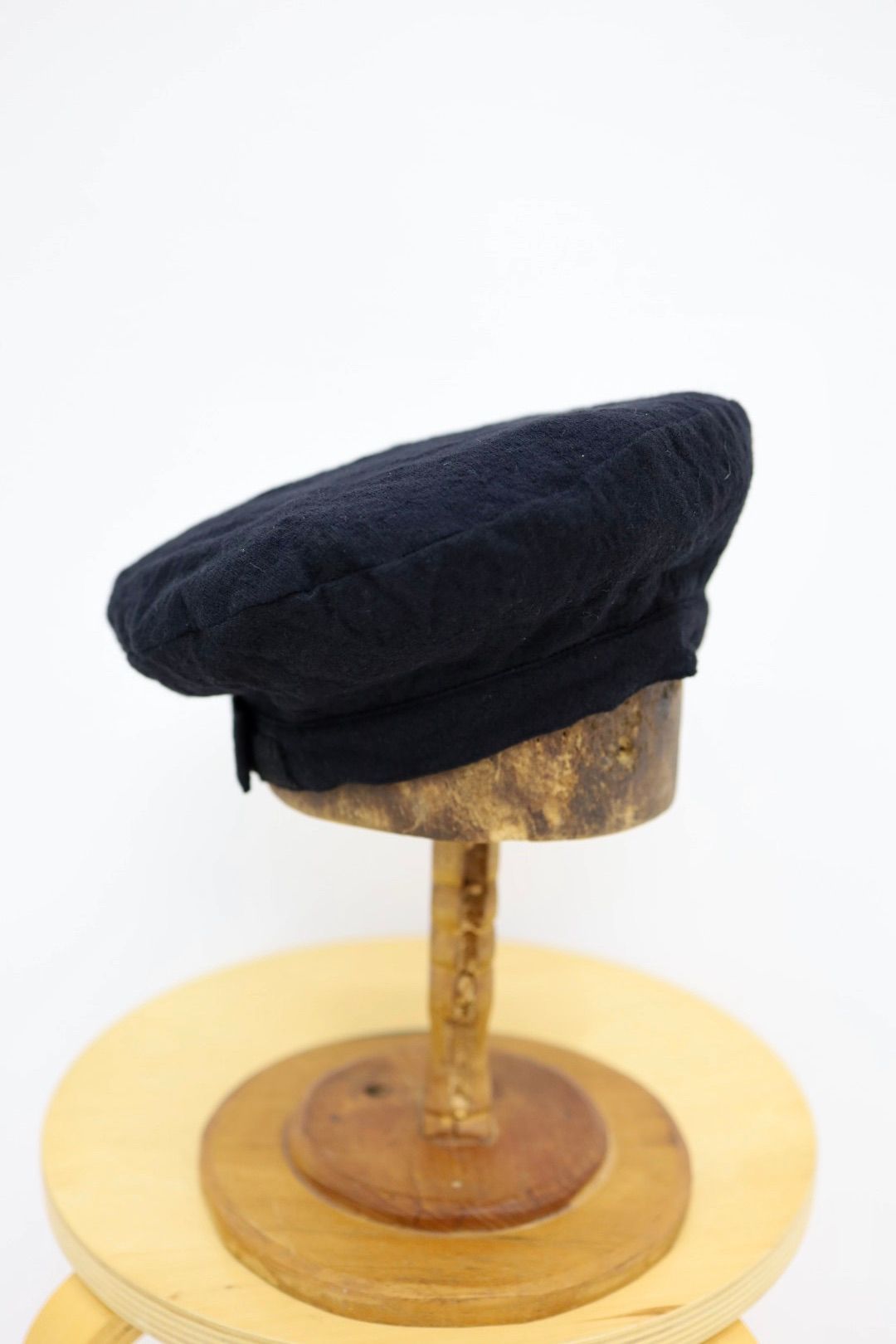 ヨウジヤマモト 縮絨アジャストベレー帽(MK-H93-102)BLACK☆新作発売！