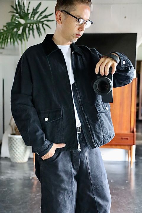 COMME des GARCONS HOMME 綿オックスジャケットスタイル.2025.9.5.
