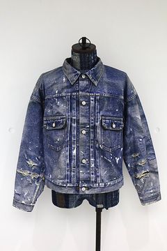 アイジュンヤワタナベマン 26SS New Manual 転写デニムプリントジャケット(WQ-J922-100)☆5月15日(金)発売！