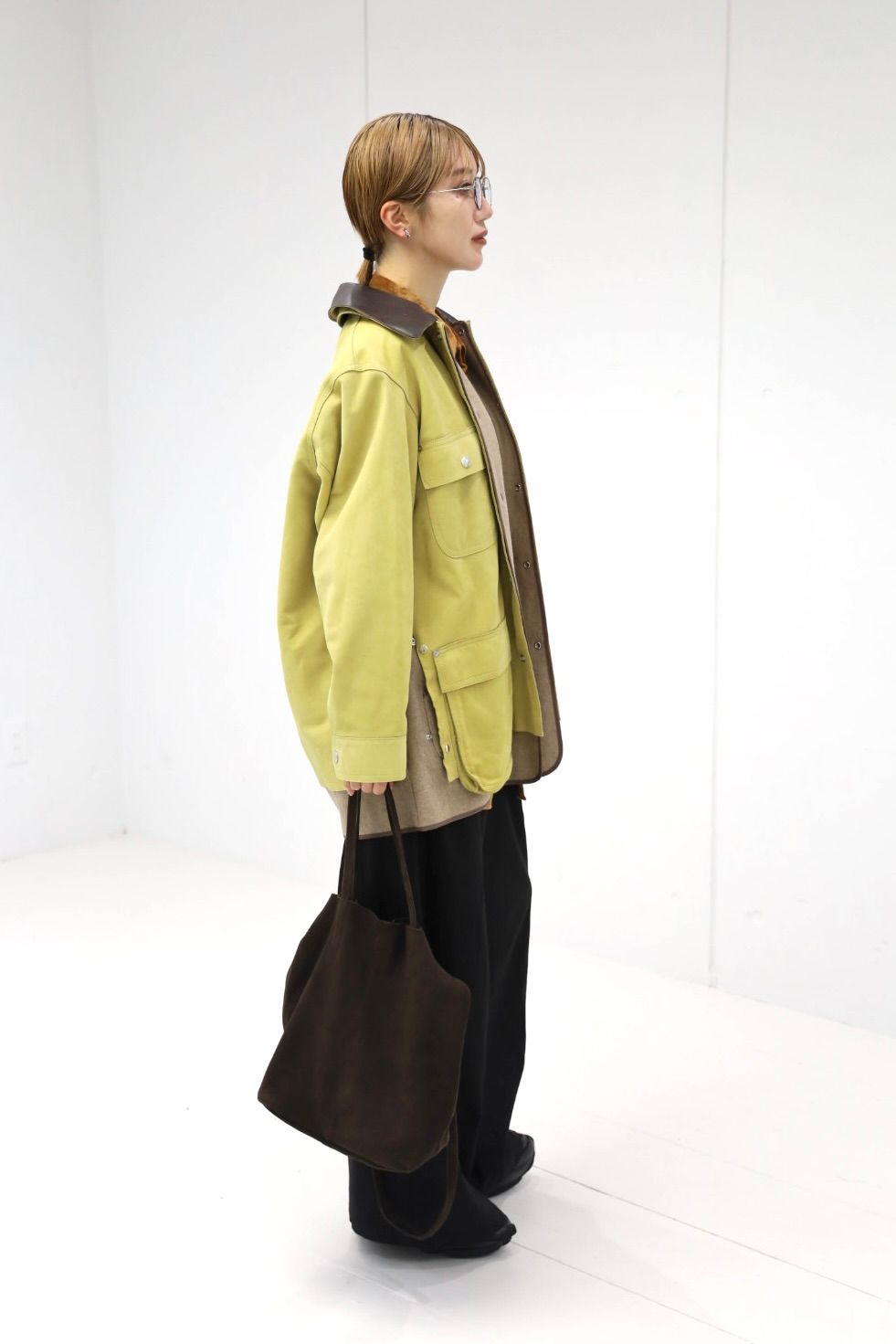 YOKE Nuback Leather Coverall Jacket STYLE.2025.10.28