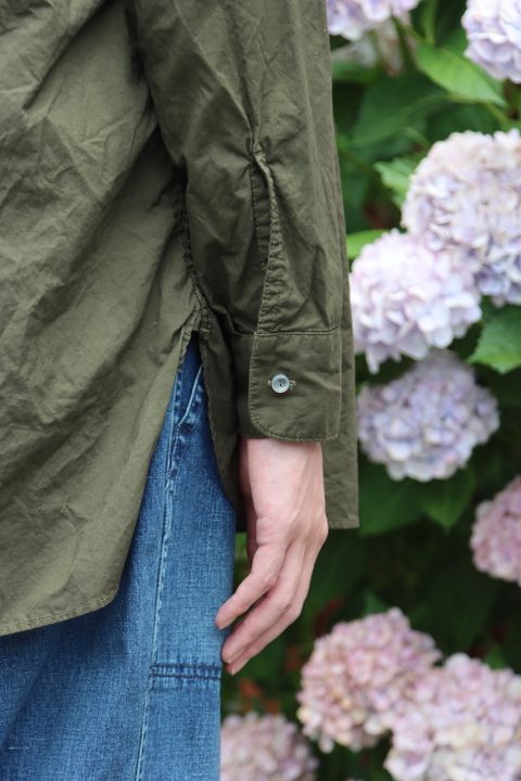 A.PRESSE Over Dyeing Military Shirt style.2022.6.17. ※6月18日(土)スタート