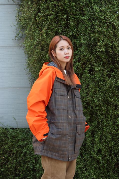 eYe JUNYA WATANABE MAN × THE NORTH FACE Wネームジャケットstyle.2022.10.21