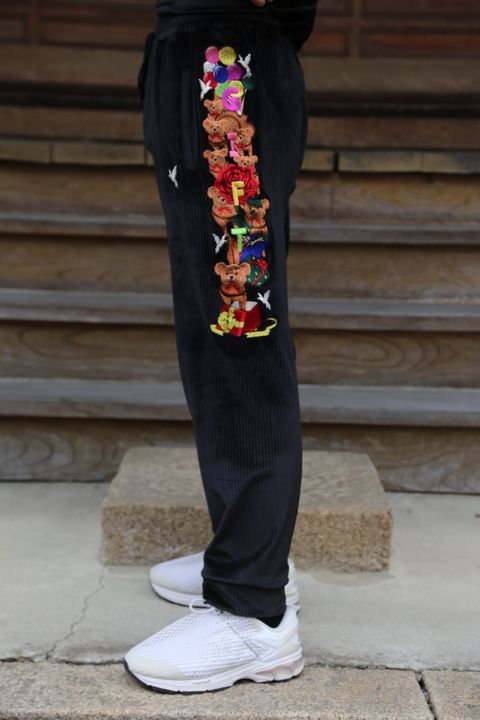 doublet CHAOS EMBROIDERY COMFY HOODIE,CHAOS EMBROIDERY COMFY PANTS style 2021.01.17.