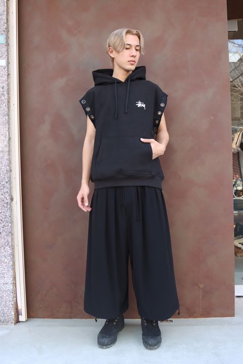 ジュンヤワタナベマン 24SS eYe JUNYA WATANABE MAN×STUSSYコラボフーディー style 2024.3.14