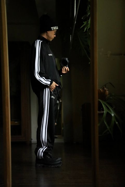 ©SAINT M×××××× TRACK JACKETスタイル.