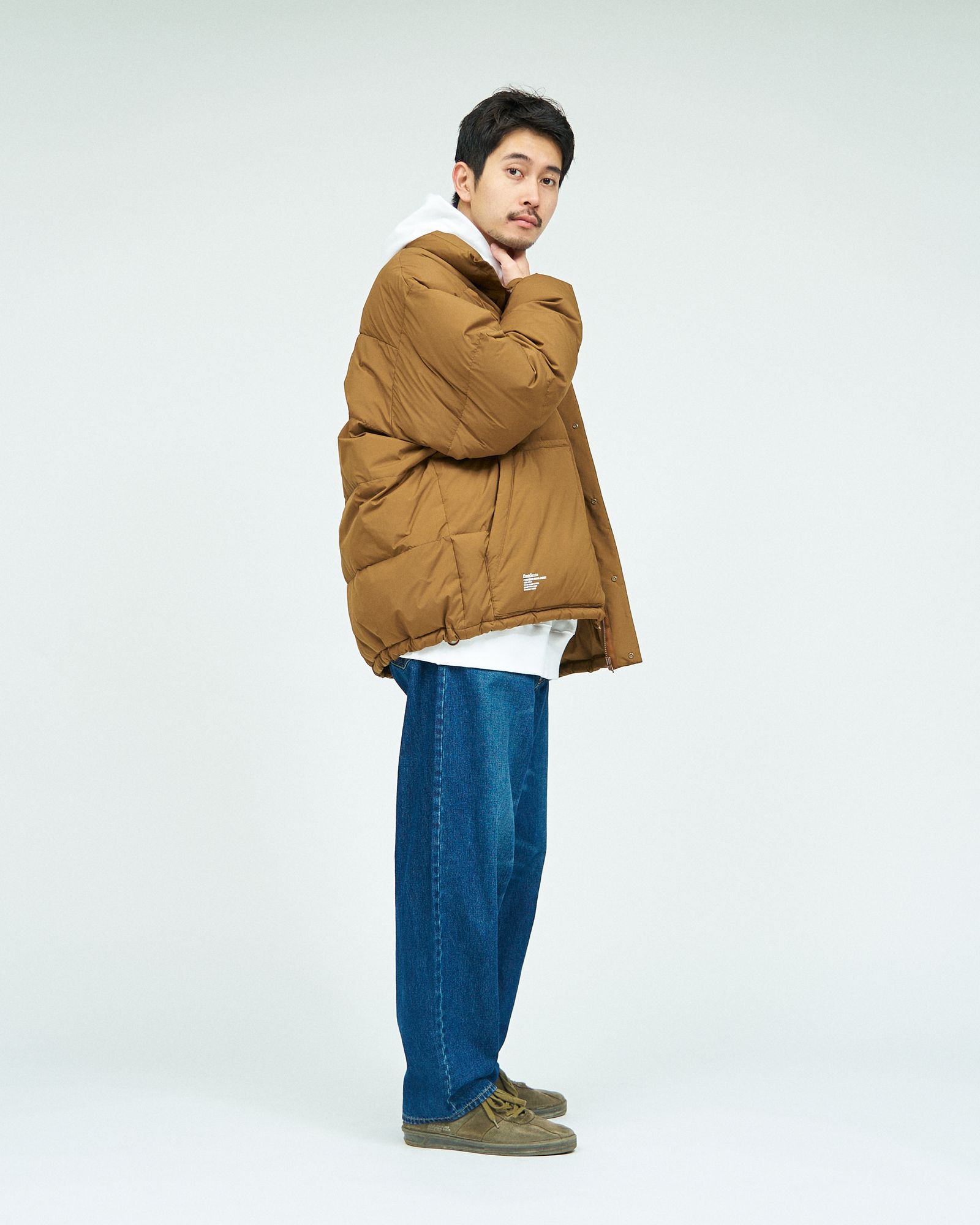 フレッシュサービス CORPORATE DOWN JACKET(FSC243-10111B)BROWN