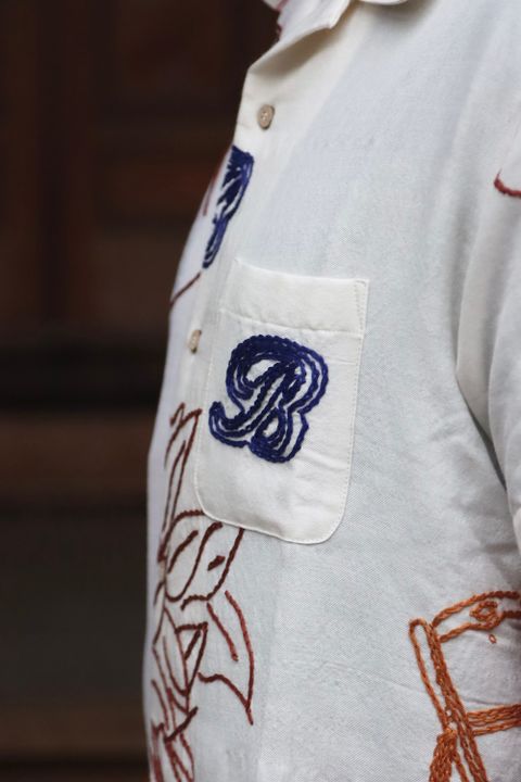 KHOKI B shirt(22SS-B-04) style. 2022.03.21.