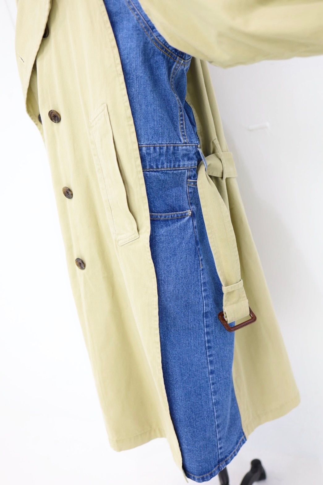 YOKE SPRING SUMMER 2026 Connected Trench&Denim Coat(YK26SS01213C)BEIGE☆12月20日(土)発売！