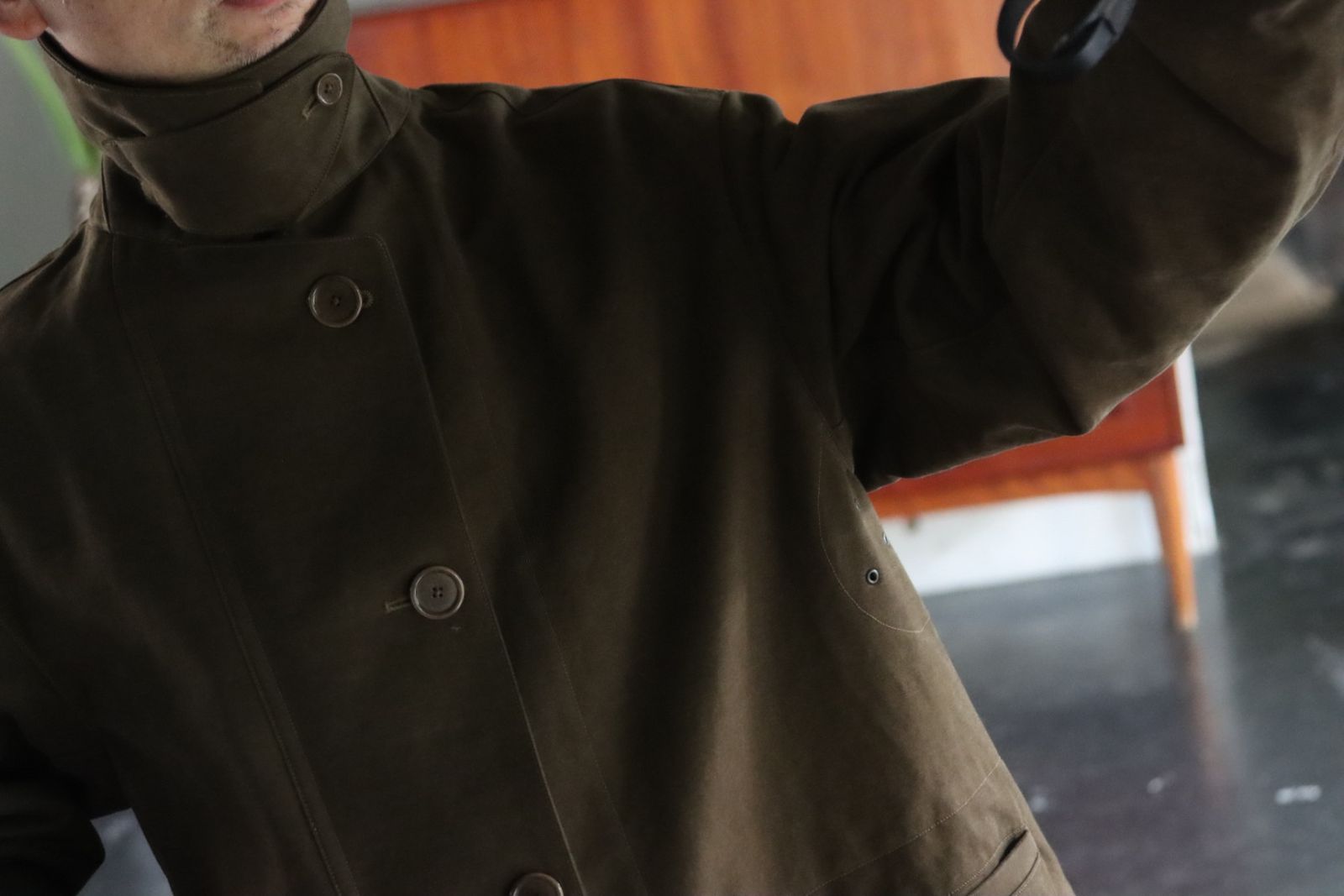 A.PRESSE - アプレッセ22FW Motorcycle Half Coat(22AAP-01-01H