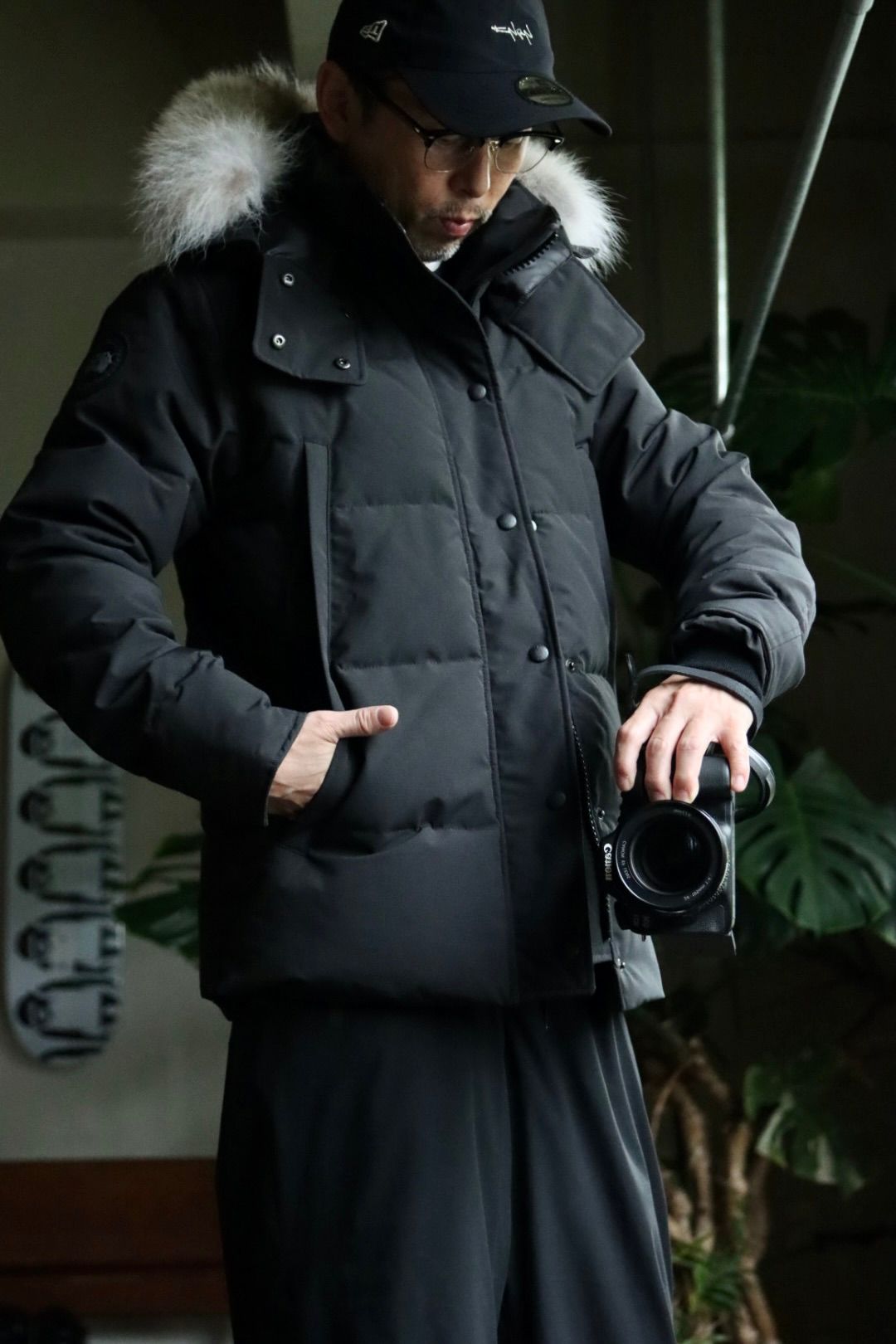 カナダグース22AW WYNDHAM PARKA BLACK LABELスタイル.2022.9.27 カナダグース22AW WYNDHAM PARKA BLACK LABELスタイル.2022.9.27