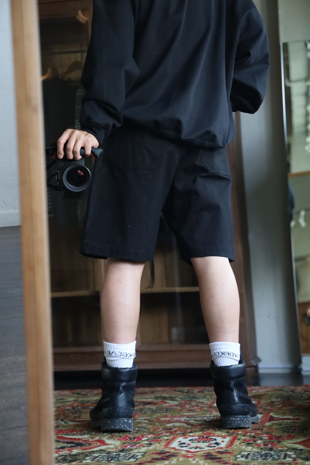 MARKAWARE Organic Cotton Heavy Fleece Skipper Huge Sweat MARKスタイル