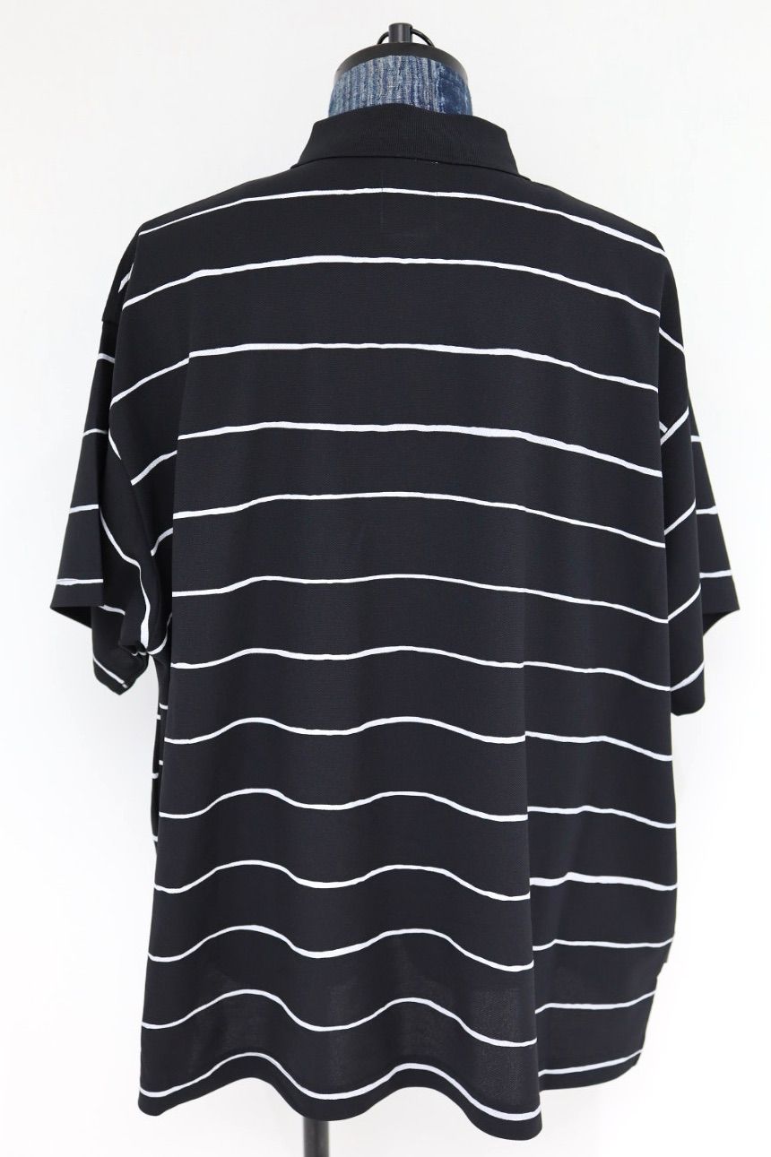 S.F.C 26SS エスエフシー SIDE STRIPE BIG POLO(SFCSS26CS17)Black☆3月20日(金)発売！