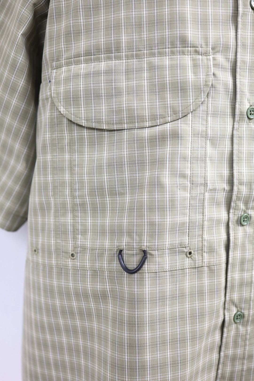 DAIWA PIER39(ダイワピア39) TECH FISHING SHIRT S/S SUMMER PLAID(BE-70026)SAGE GRAY☆2月21日(土)発売！