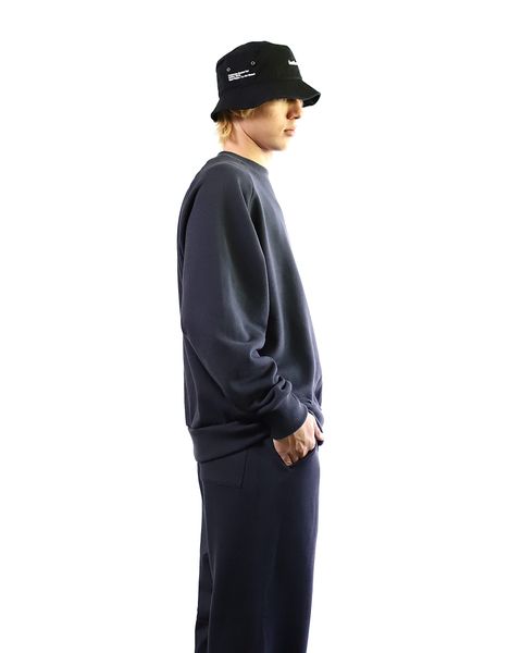 VIBTEX for FreshService 24SS  SWEAT CREW NECK PULLOVER(GRAY) style 2024.5.17