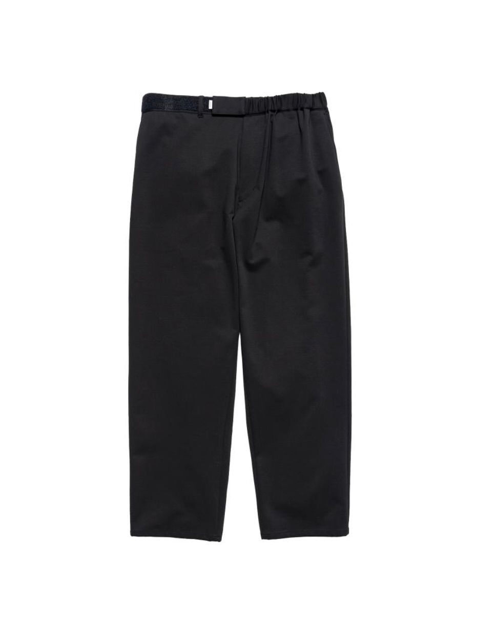 グラフペーパー26SS Compact Ponte Wide Tapered Chef Pants(GM261-40042B)BLACK☆12月20日(土)発売！