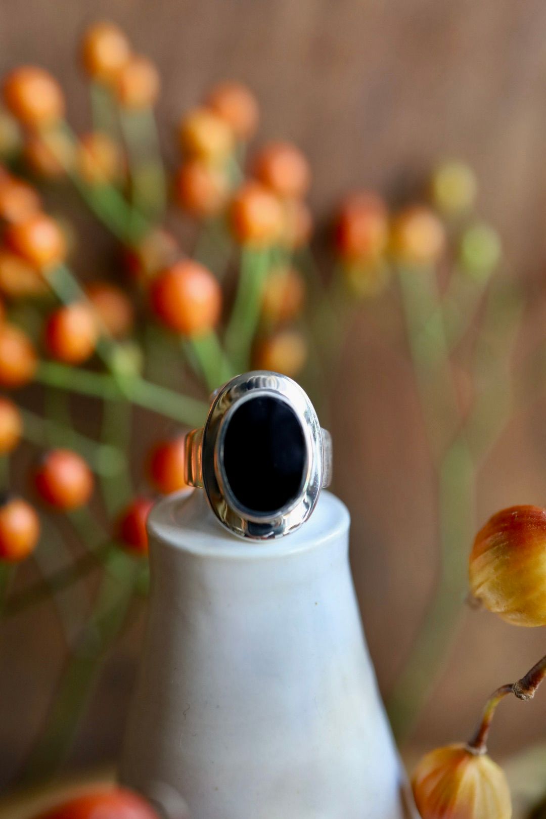 XOLO JEWELRY リング / Amulet Ring with Onyx (XOR042)☆新作発売！