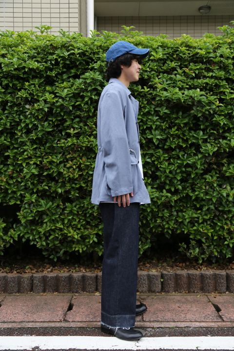 YOKE LOOSE SAFARI JACKET(YK21SS0202J) style. 2021.05.17.