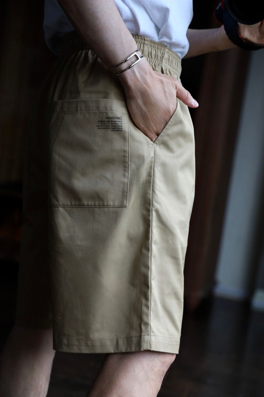 フレッシュサービス CORPORATE EASY SHORTS(BEIGE)