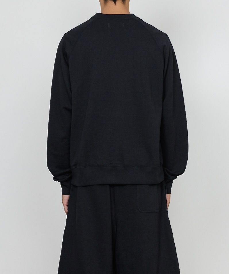 marka 26SS RAGLAN CREW NECK (M26A08CS02C)BLACK☆新作発売！