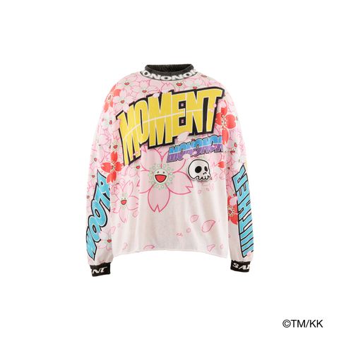 モノノケ・メイド LS T-SHIRT WIDE/SAKURA(MT-MK8-0000-009)WHITE☆店頭8月29日★オンライン9月5日(土)発売！