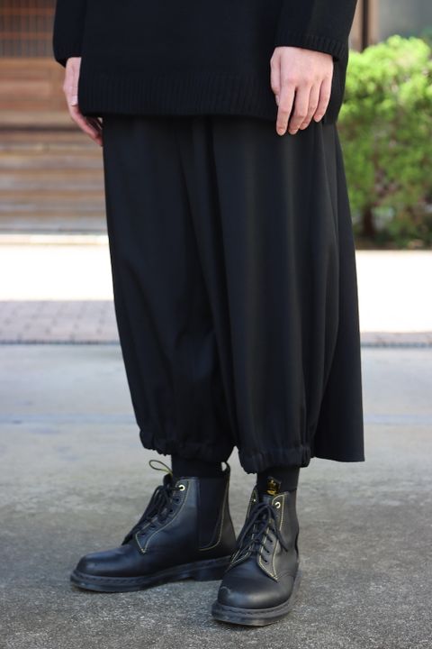 yohji yamamoto 花柄クルーネックニット(HX-K14-181) style.2021.8.29