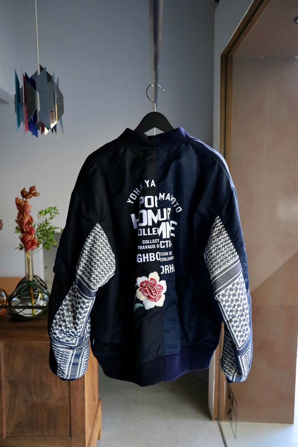 Yohji Yamamoto MA-1 JACKET(HP-J93-602)BLACK