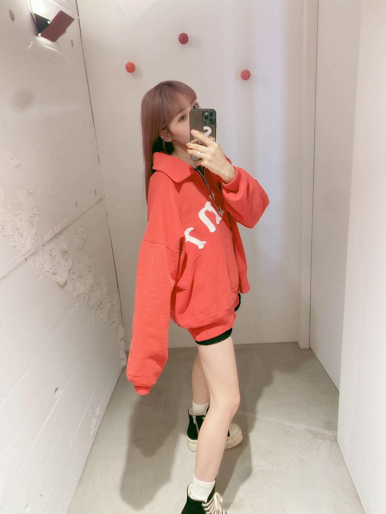セントマイケル 新作HALF ZIP SWEAT style.2024.3.8