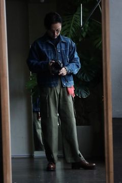 A.PRESSE 23SS 2nd Type Denim Jacketスタイル