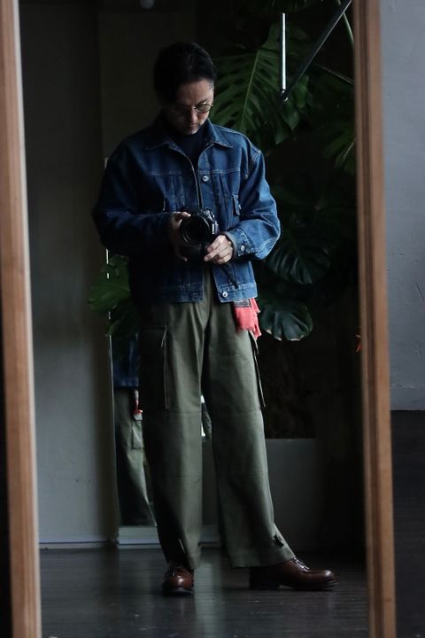 A.PRESSE 23SS 2nd Type Denim Jacketスタイル