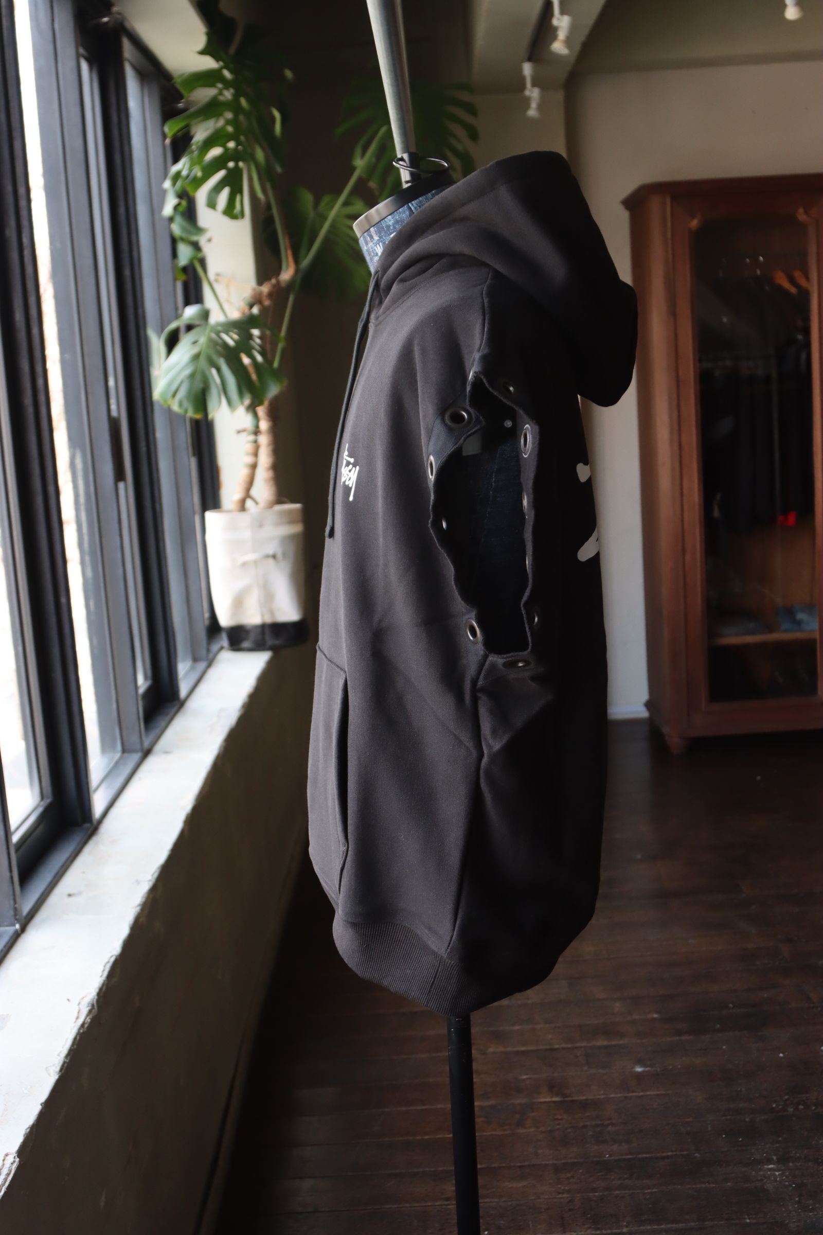 ジュンヤワタナベマン24SS eYe JUNYA WATANABE MAN×STUSSYコラボフーディー(WM-T909-100)BLACK☆3月15日(金)発売！