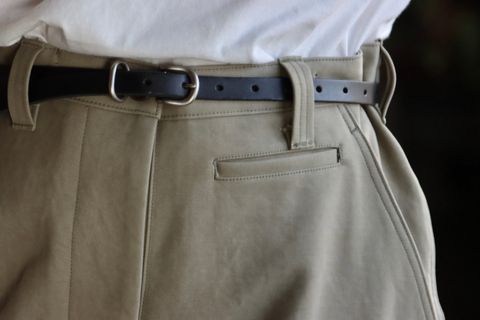 A.PRESSE 23SS Motorcycle Trousers サイズ2着用スタイル