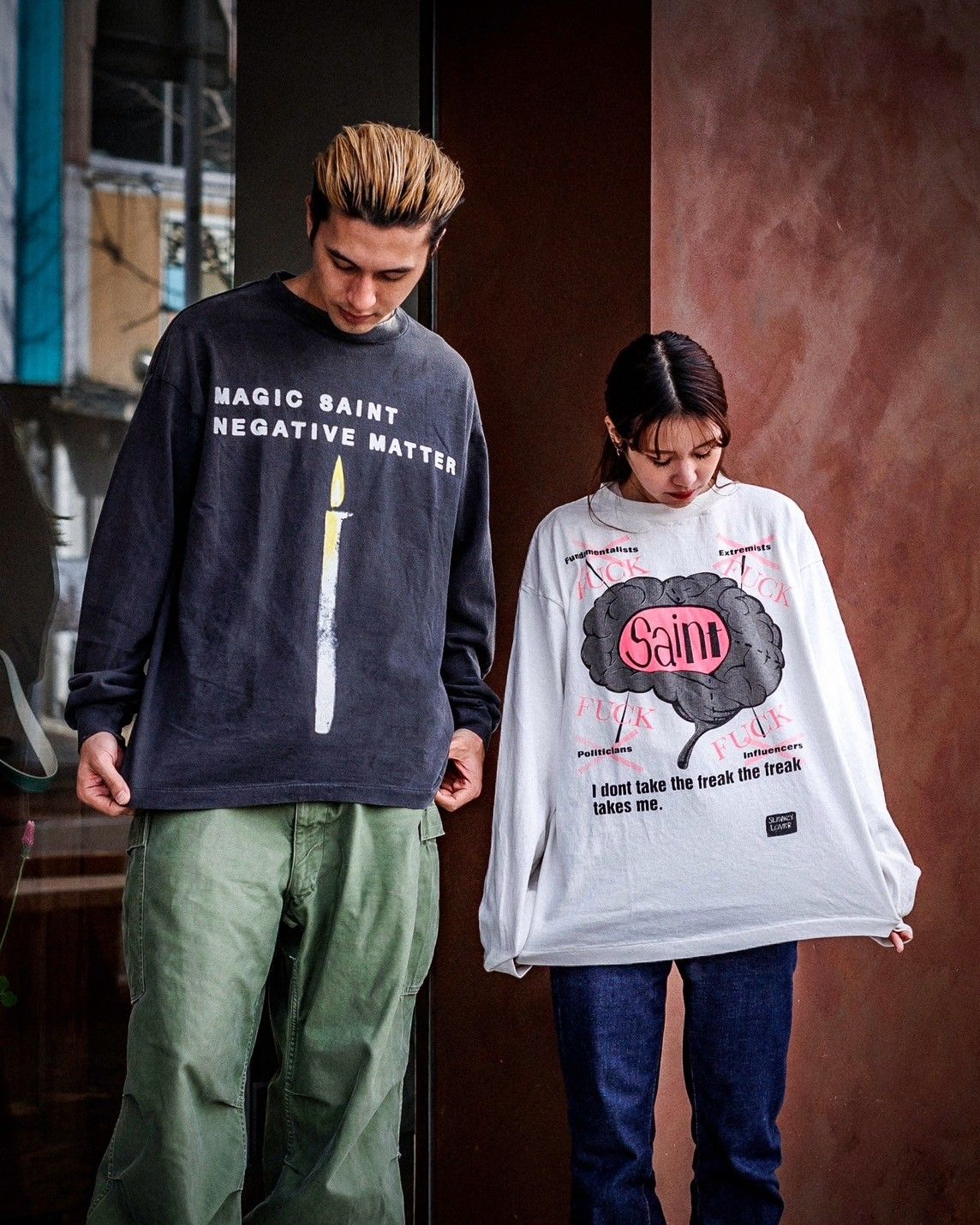 セントマイケル CANDLE LS TEE & BRAIN LS TEE スタイル 2月8日 セントマイケル CANDLE LS TEE & BRAIN LS TEE スタイル 2月8日