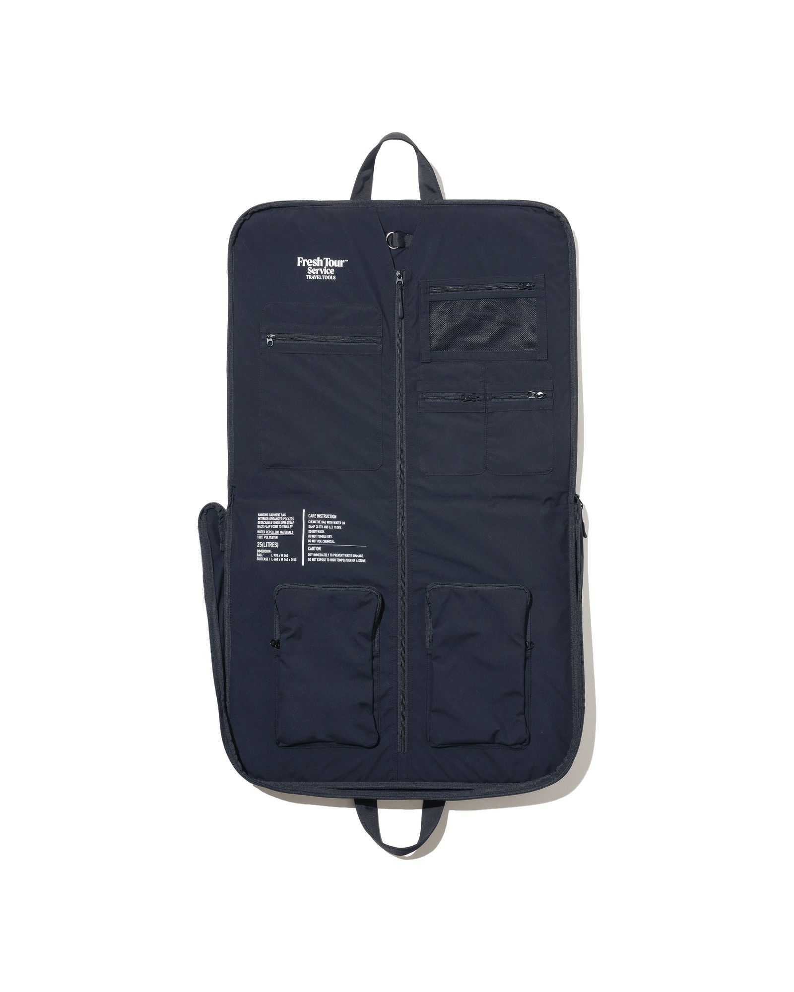 フレッシュサービス MULTI POCKET GARMENT BAG(FSP253-90065B)NAVY