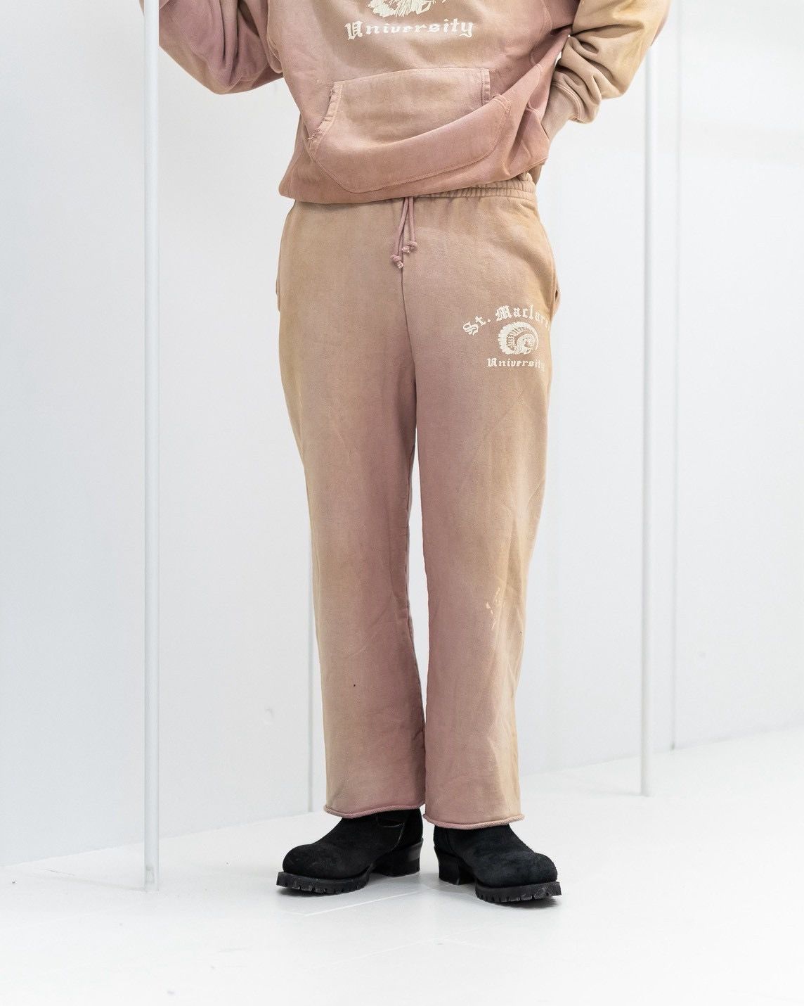 BOW WOW 25FWバウワウ ST. MACLAREN UNIV. SWEATPANTS AGED(BW252-MUSP)AGED PINK★10月4日(土)発売！