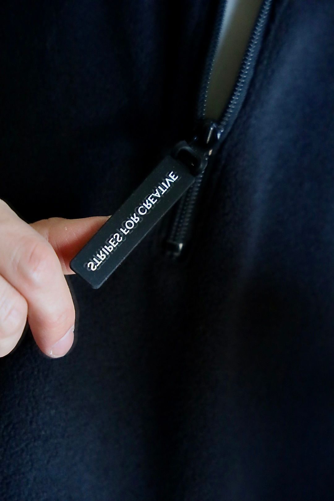 S.F.C FLEECE BASEBALL HALF ZIP JACKETスタイル