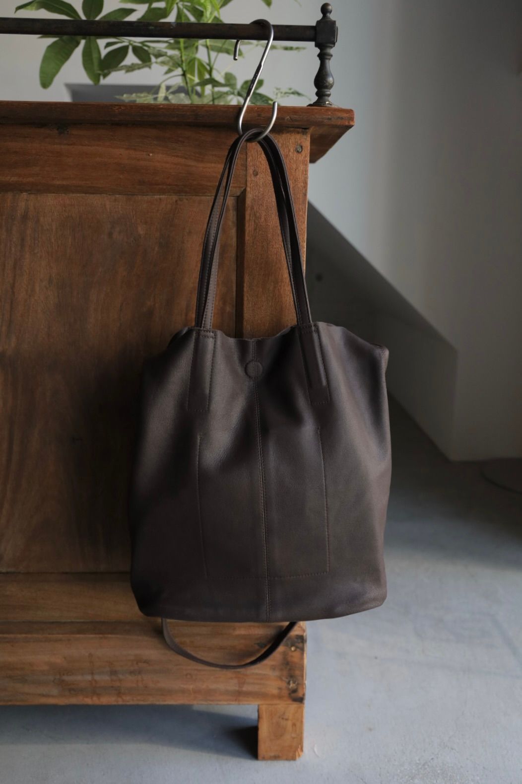 Morphee / モルフェトートバッグ 3WAY MIDIUM TOTE(LONG)DARK CHOCO☆新作発売！