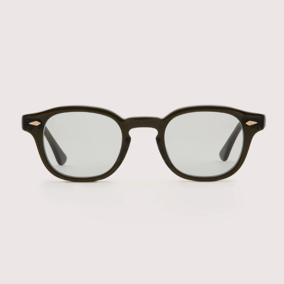 ノチノオプティカル  NOCHINO-N1#6 CLEAR SMOKE OLIVE×GREY GREEN to D.GREY(調光モデル)